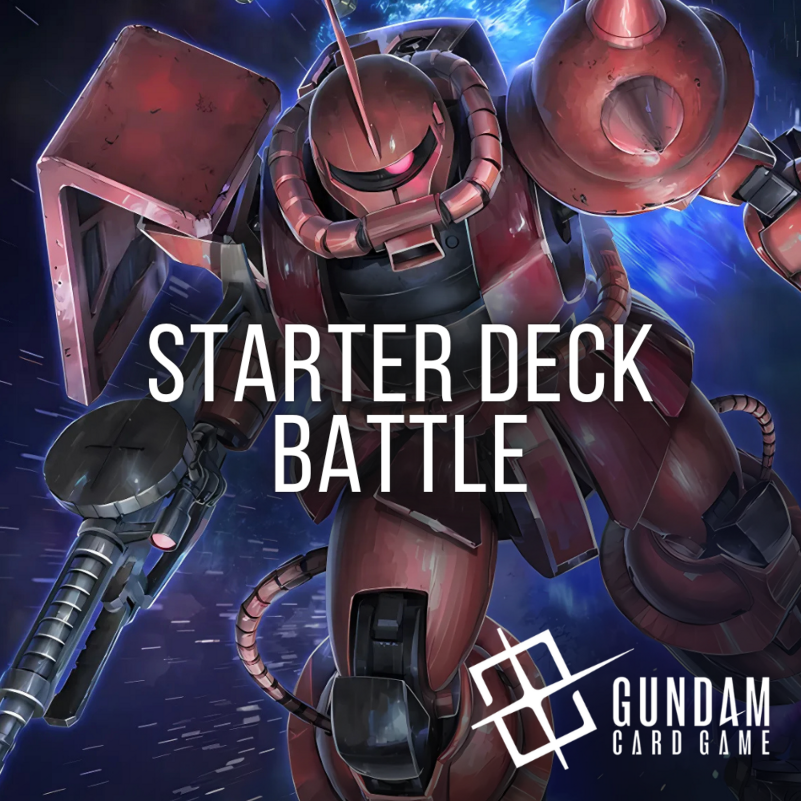 GG PDX Gundam Card Game Starter Deck Battle Tue May 12 7 pm