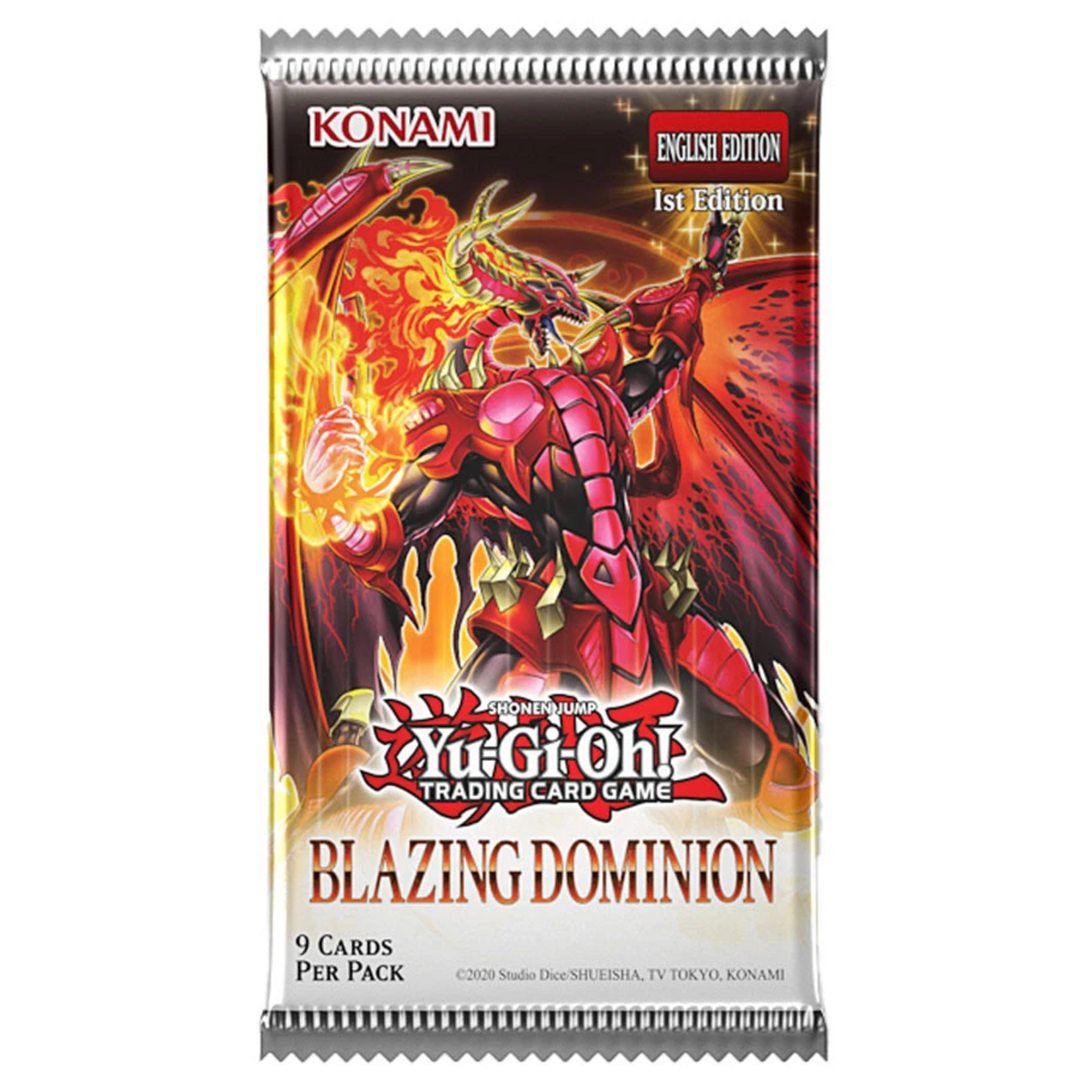 Konami YuGiOh Blazing Dominion Booster PACK