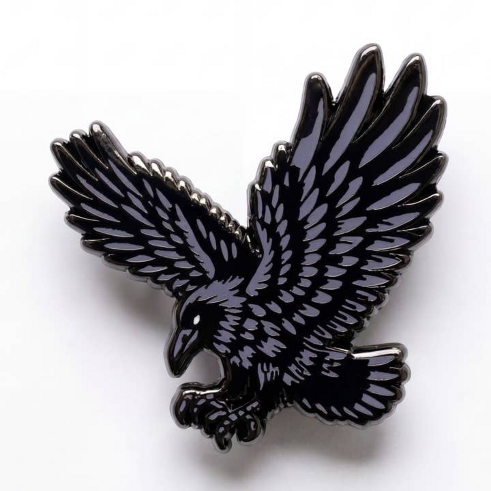 Strike Gently Co Crow Enamel Pin