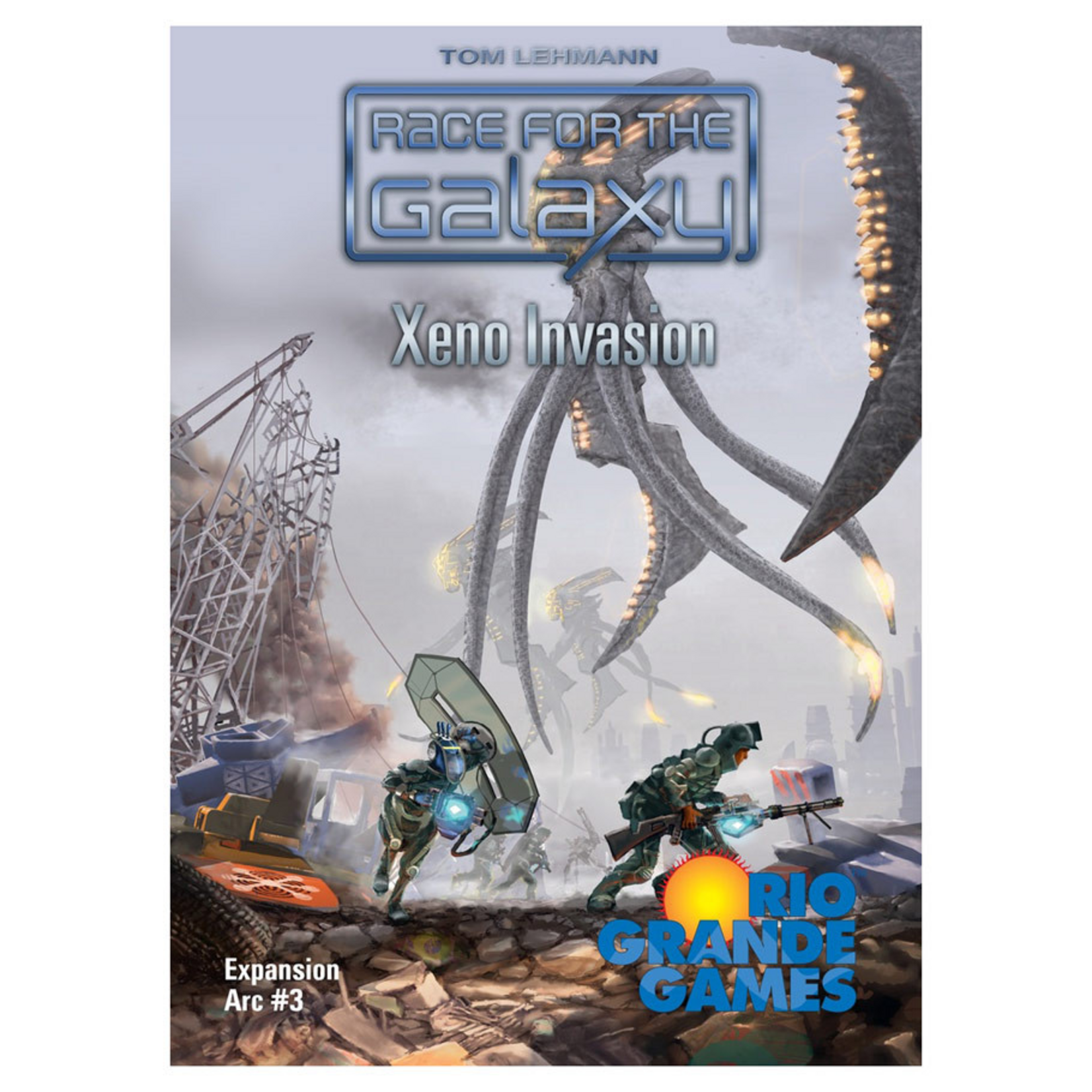 Rio Grande Games Race for the Galaxy Xeno Invasion