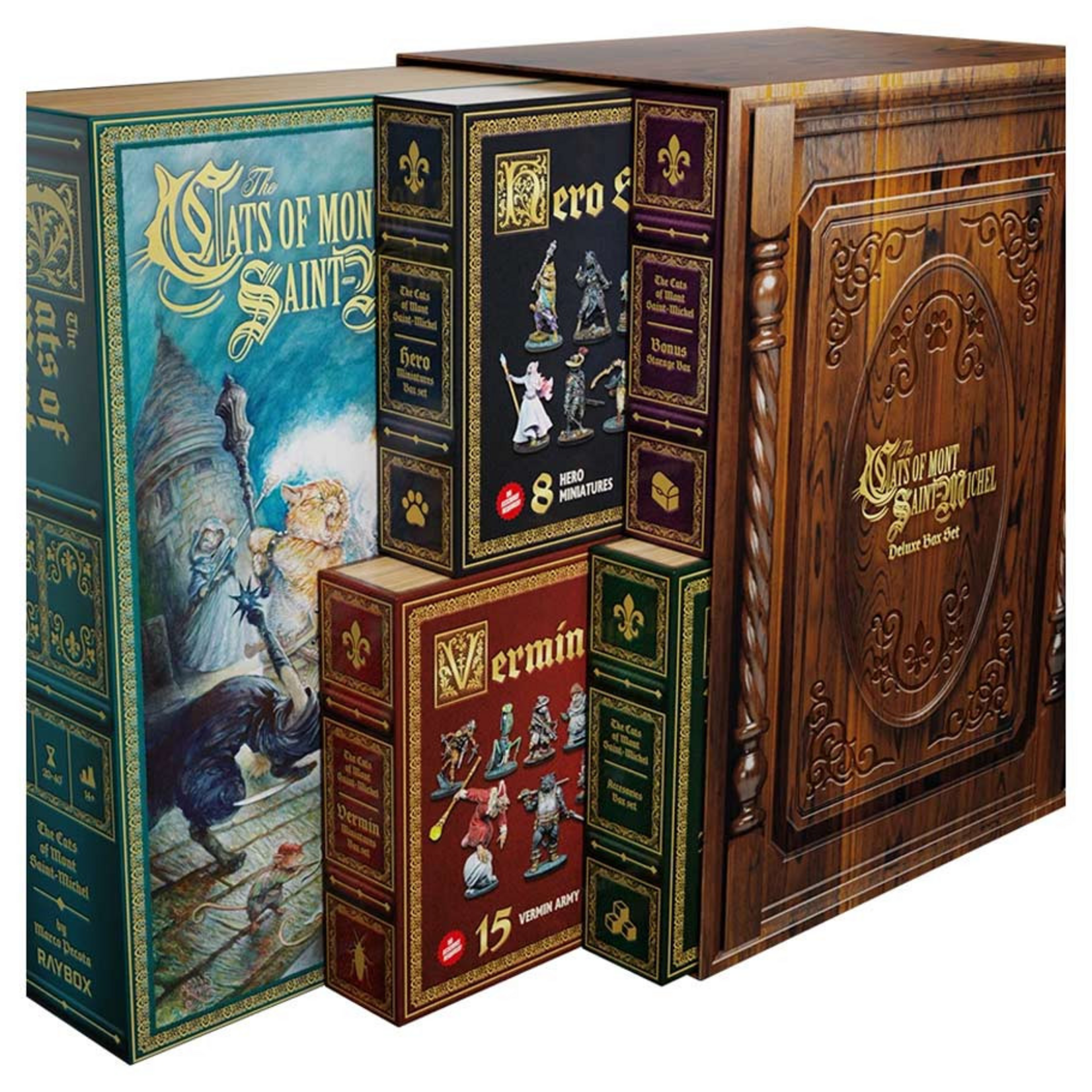 RAYBox Games The Cats of Mont Saint Michel Deluxe Set