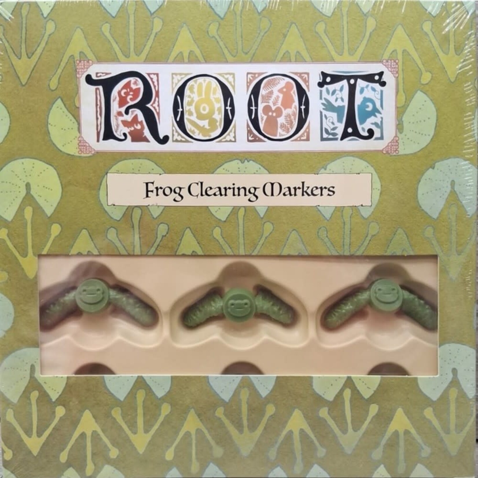 Leder Games Root Deluxe Frog Clearing Markers 2E
