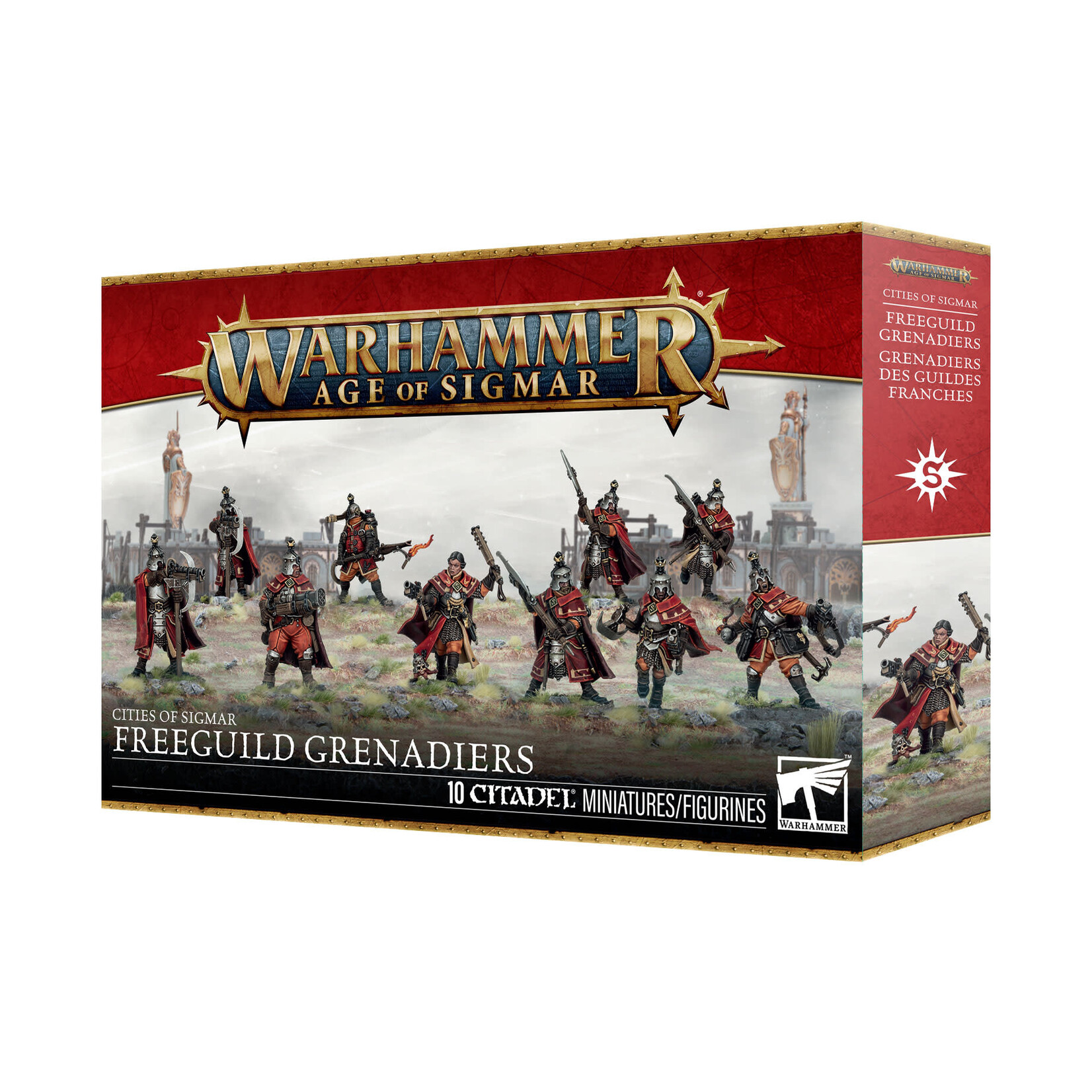Games Workshop Warhammer Age of Sigmar Cities of Sigmar Freeguild Grenadiers
