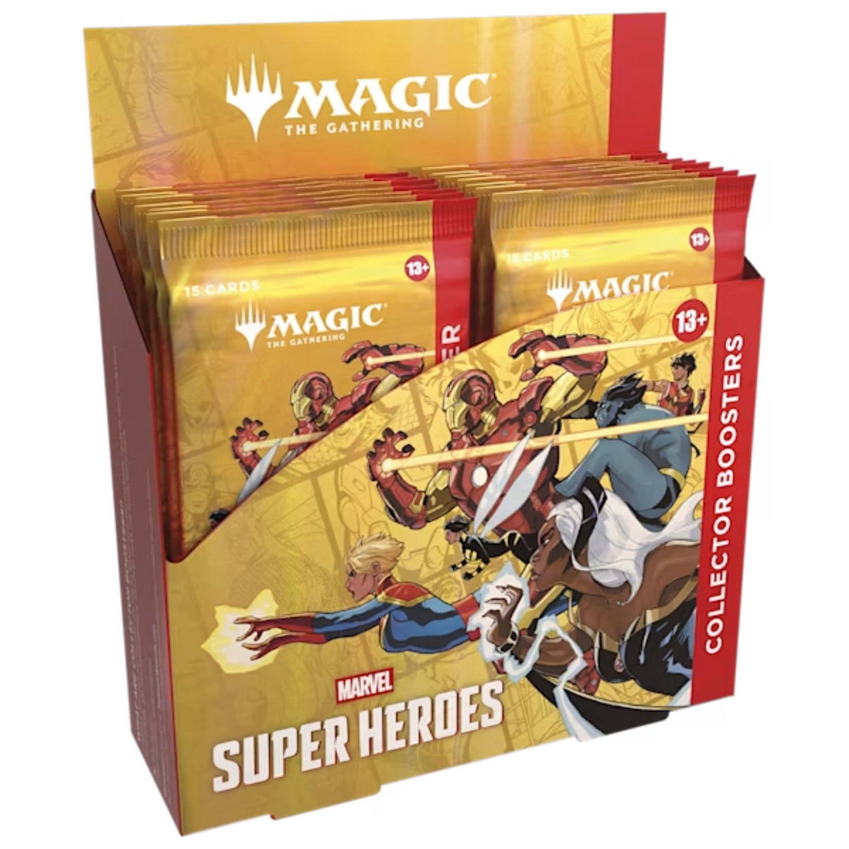Wizards of the Coast Magic the Gathering Marvel Super Heroes Collector Booster BOX