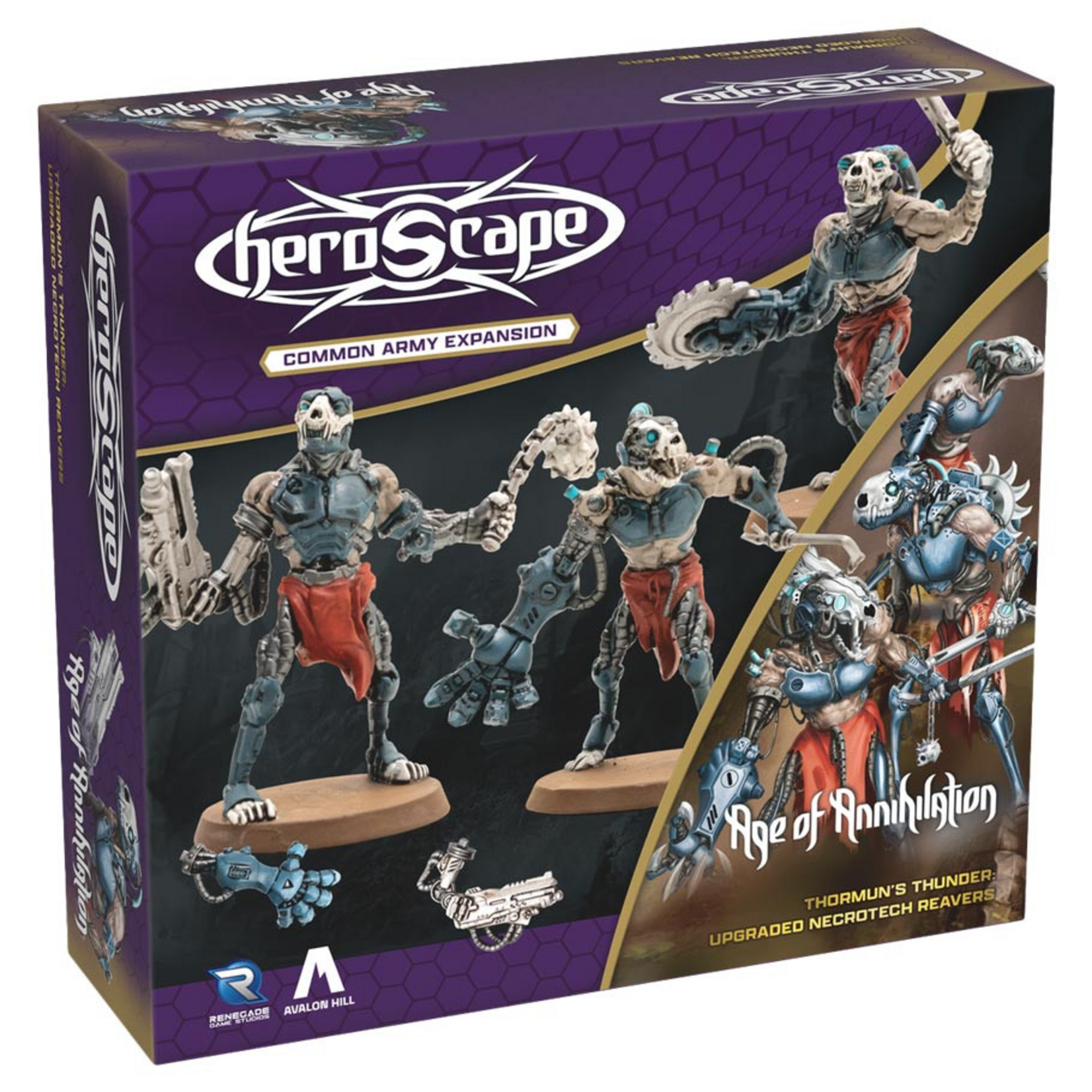 Renegade Game Studios Heroscape Upgraded Necrotech Reavers Army Expansion