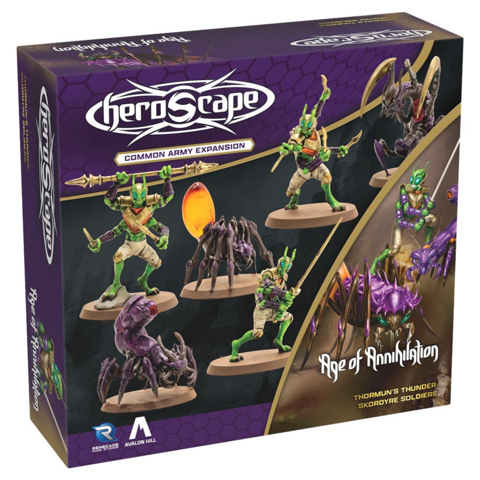 Renegade Game Studios Heroscape Skordyre Soldiers Army Expansion