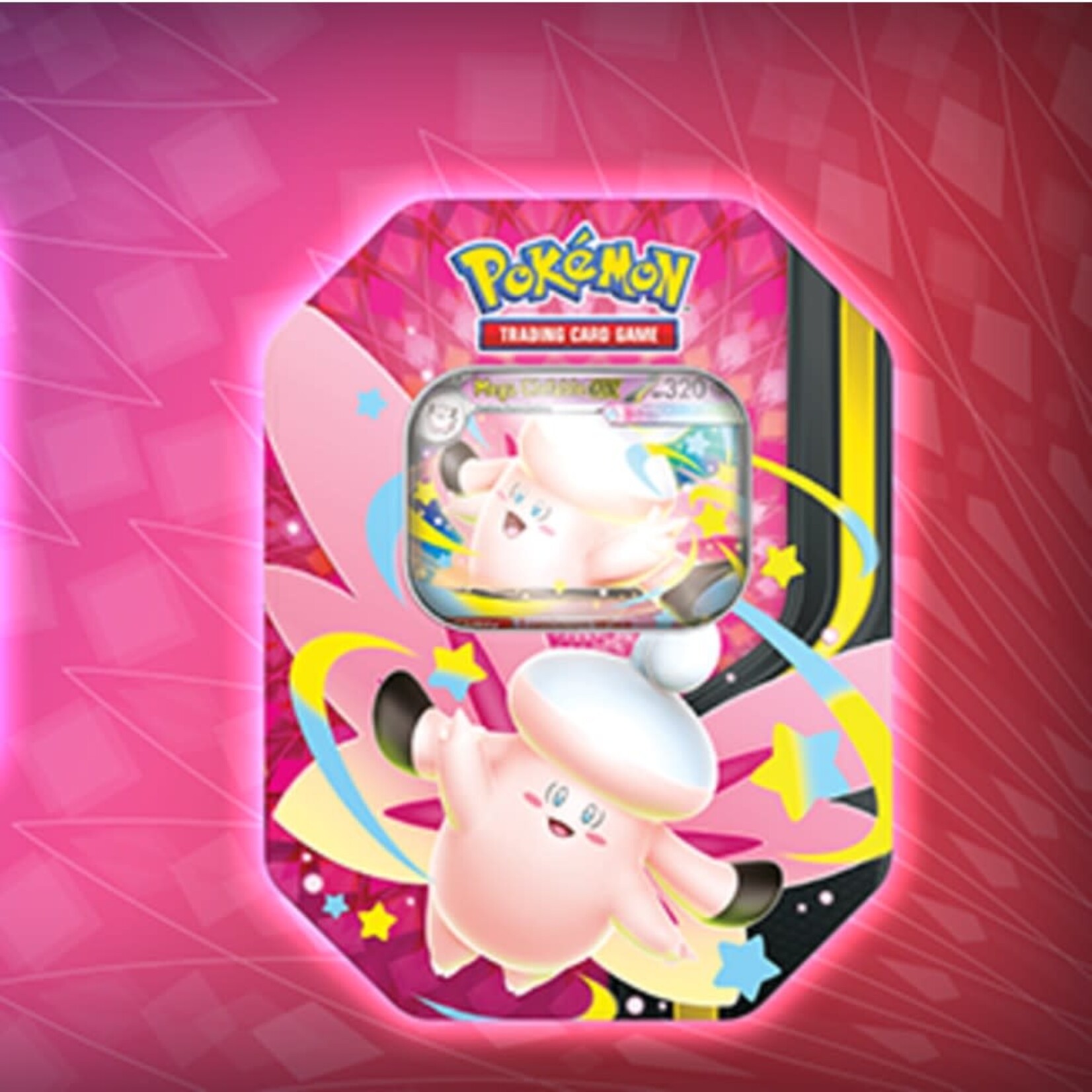 Pokemon Company International Pokemon Mega Moonlit Tin Mega Clefable