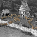 Battle Systems Battle Systems Fantasy Wooden Fencing