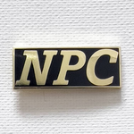 Strike Gently Co NPC Enamel Pin