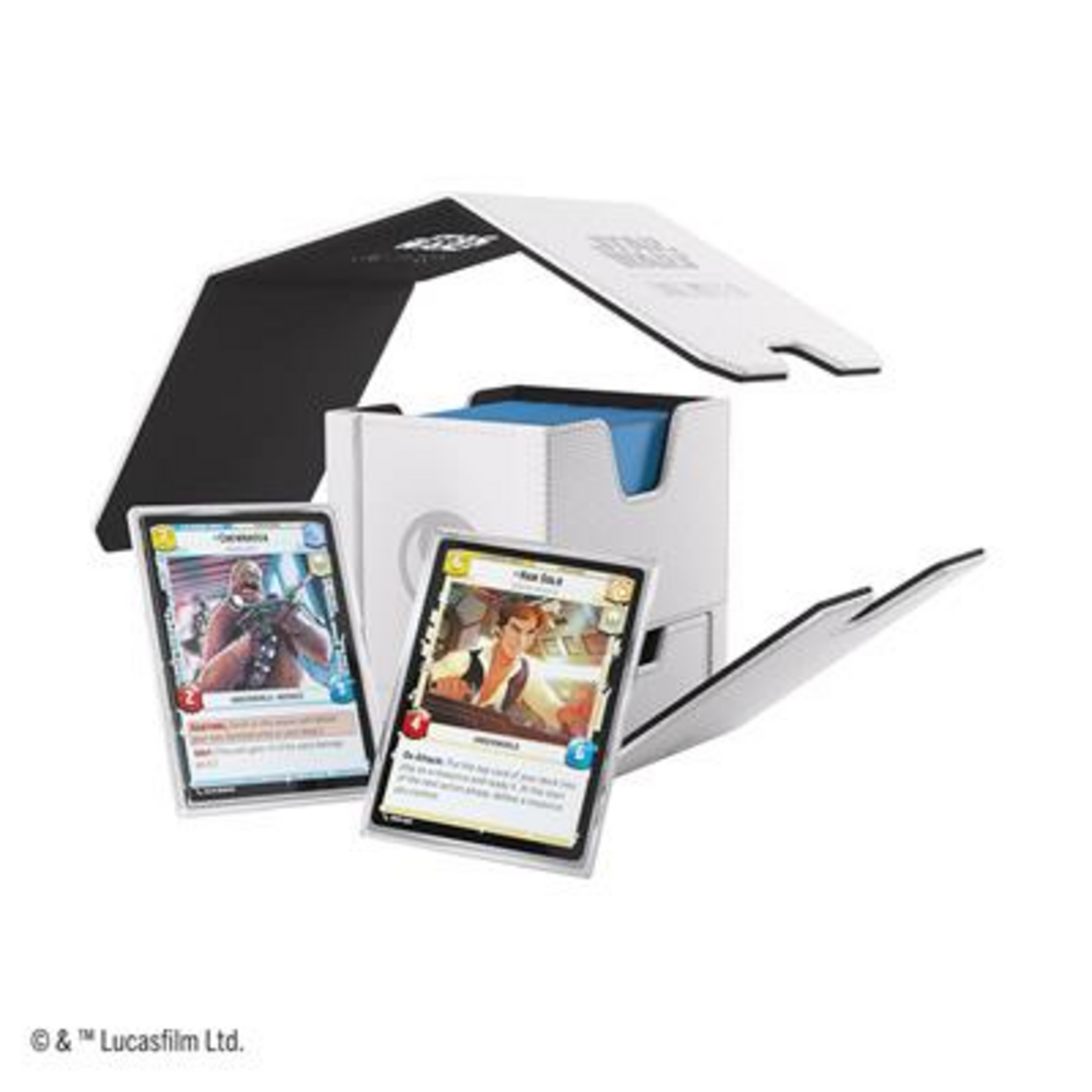 Gamegenic GameGenic Star Wars Unlimited Twin Suns Deck Pod White and Black