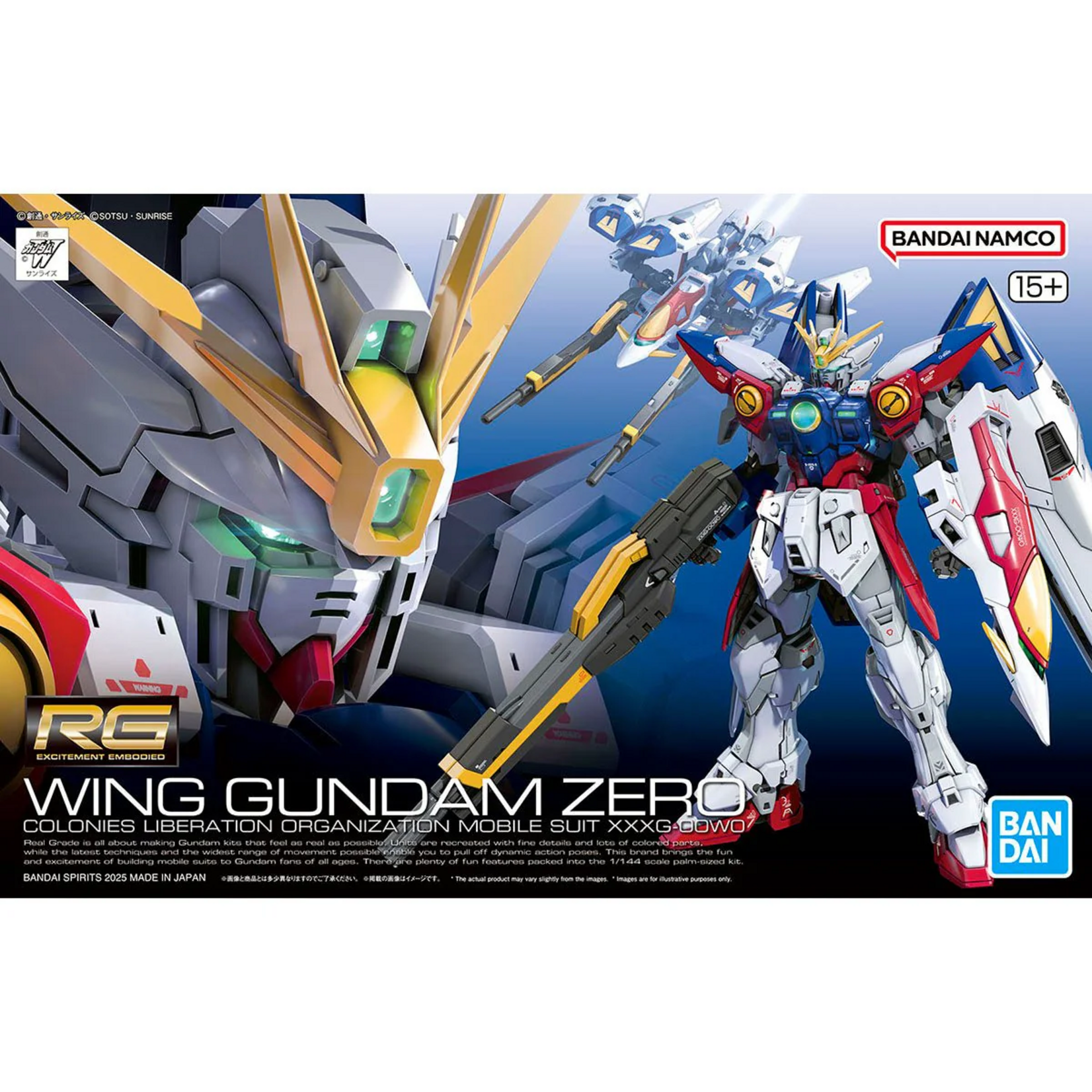 Bandai Gundam RG Wing Gundam Zero 1-144