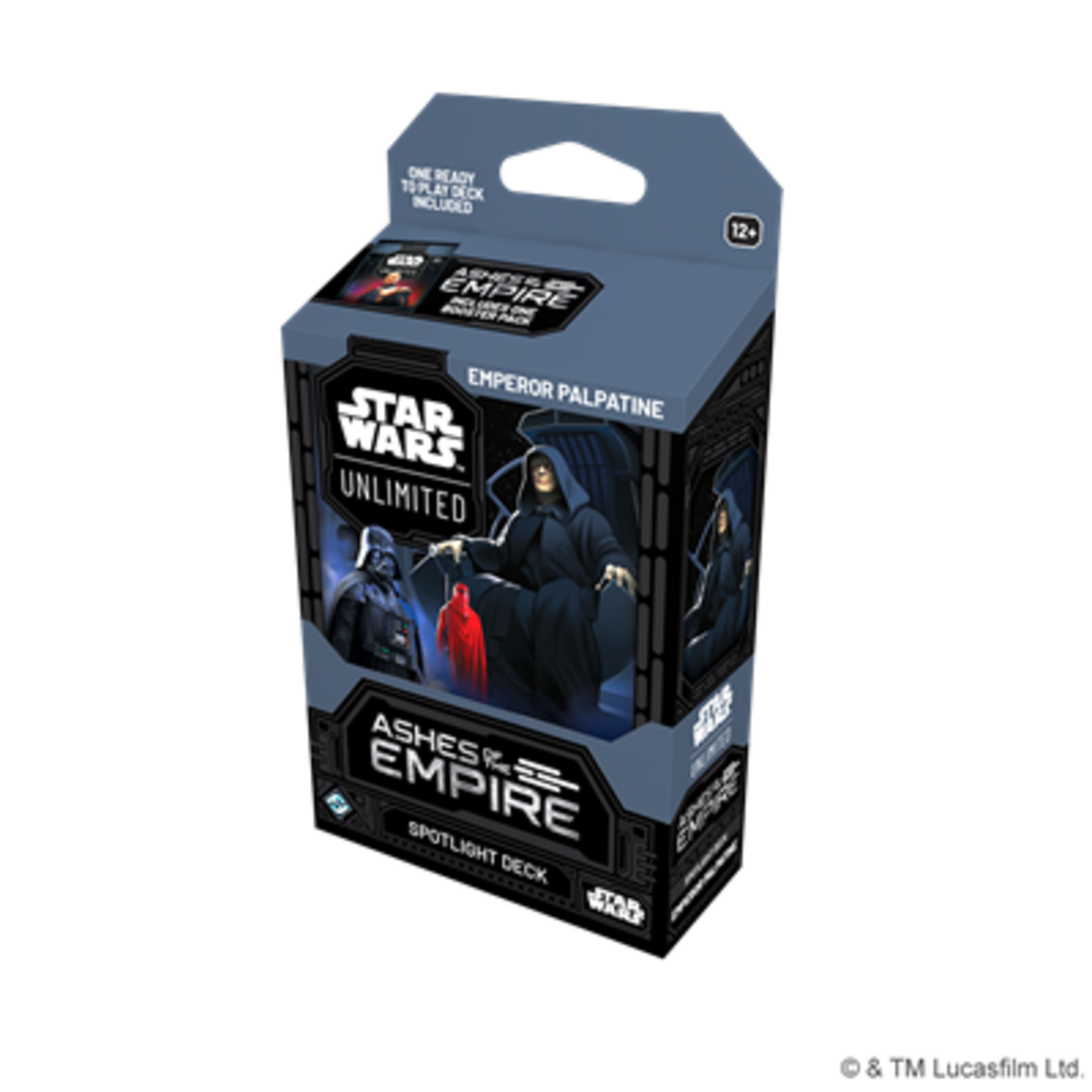 Fantasy Flight Games Star Wars Unlimited Ashes of the Empire Spotlight Deck Emperor Palpatine