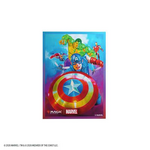 Gamegenic GameGenic MTG Premium Art Sleeves Marvel Super Heroes Captain America Team Leader 105 ct