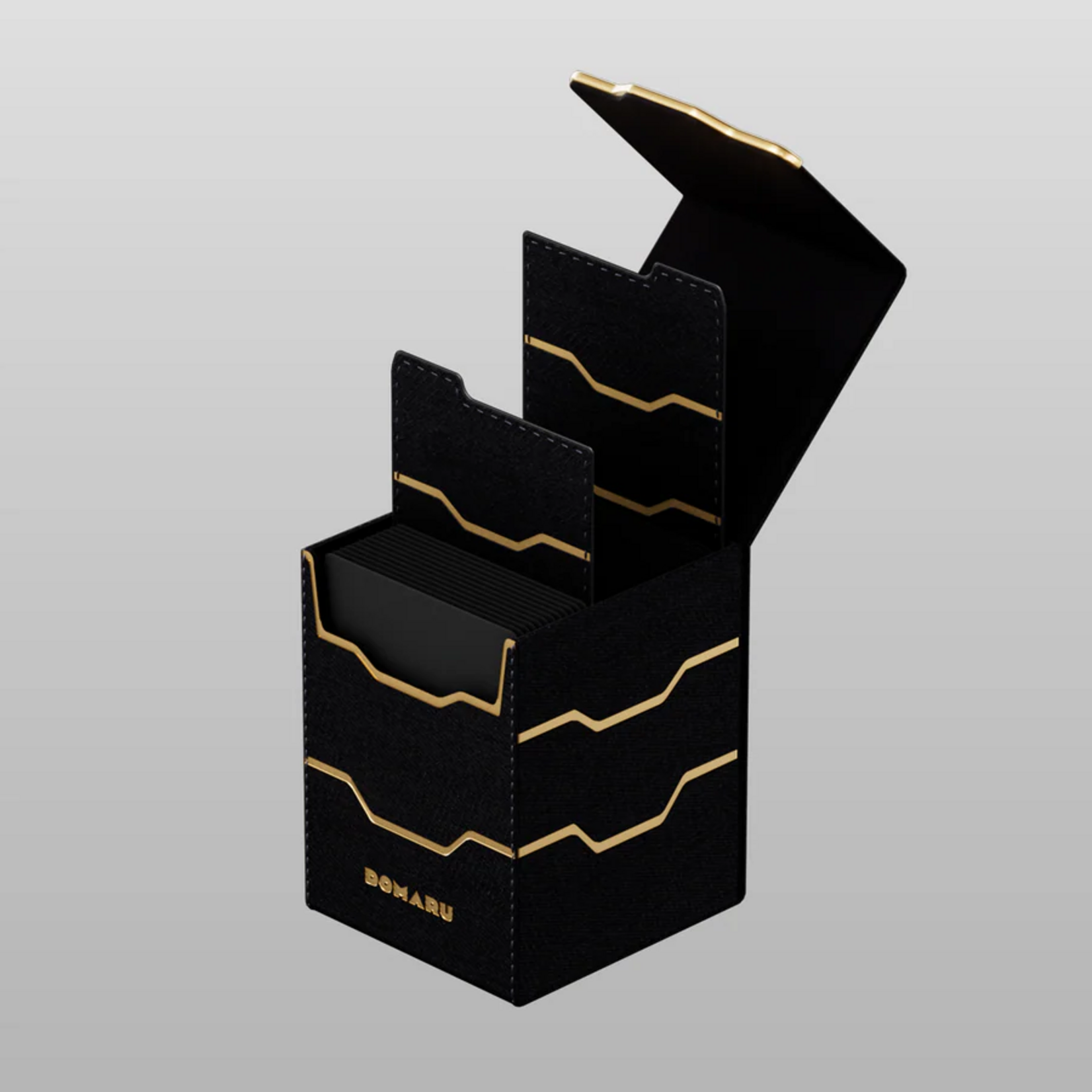 Gatherer's Tavern Gatherer's Tavern Domaru Deck Box Armory Vertex 100+ Obsidian