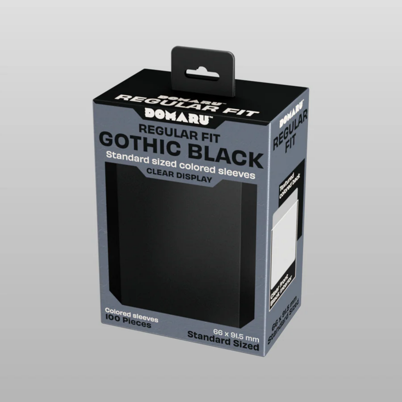 Gatherer's Tavern Domaru Regular Fit Sleeves Gothic Black 100 ct