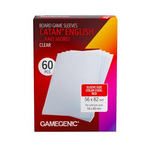 Gamegenic GameGenic Board Game Sleeves Catan English Clear 50 ct