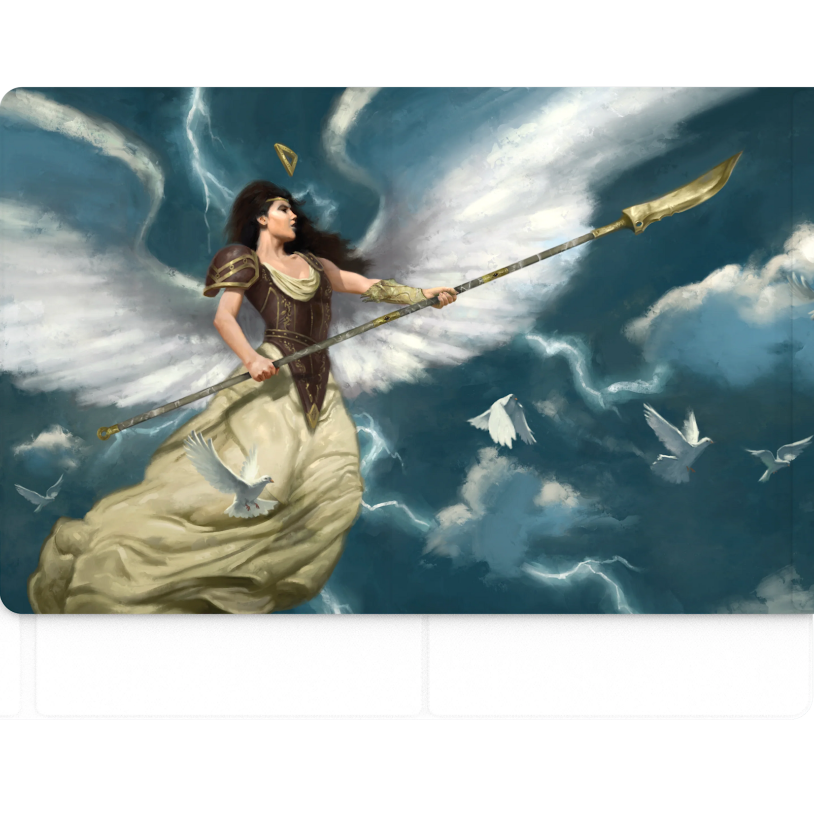 Heavy Play Heavy Play ETB Playmat Art Masters Angel by Jim Pavelec
