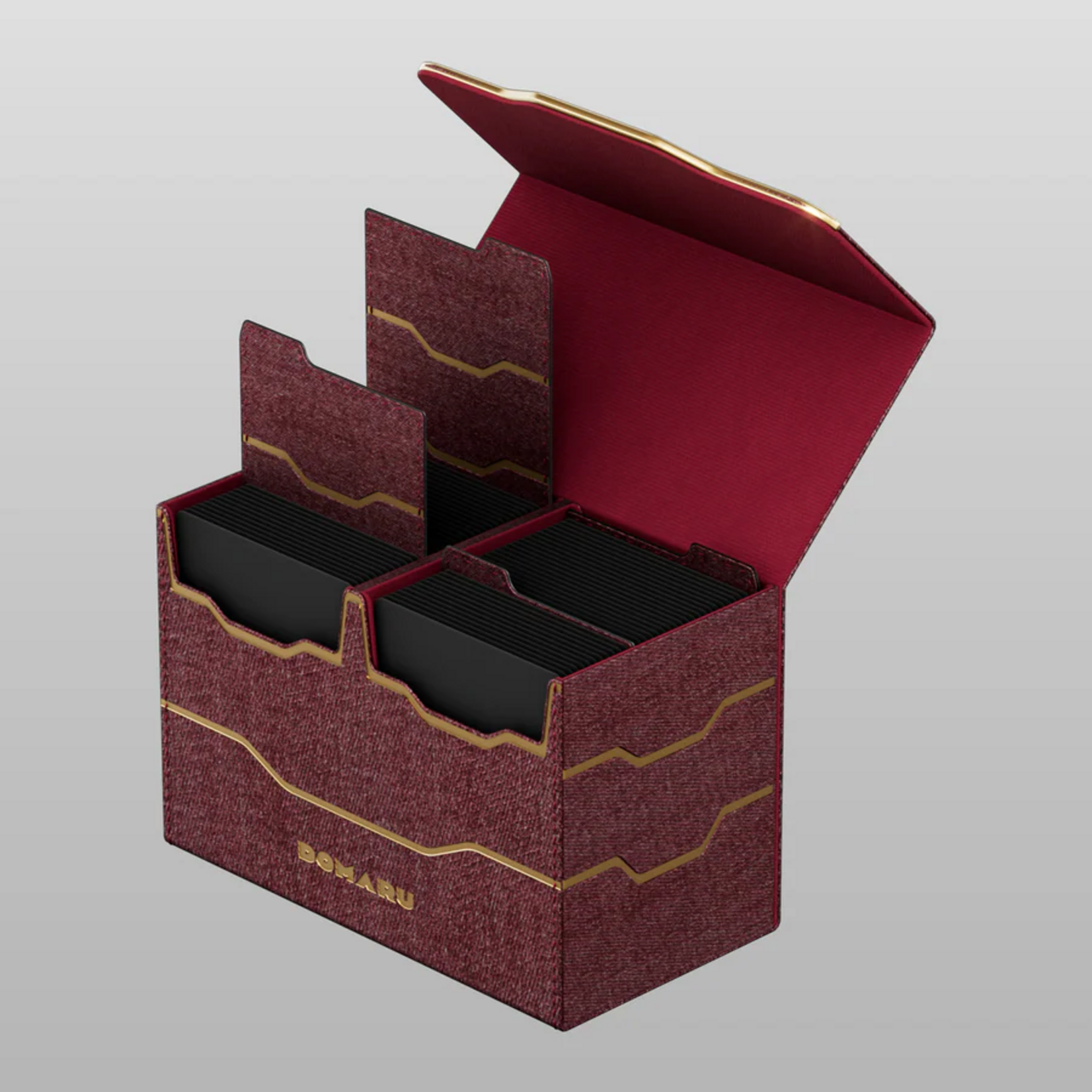 Gatherer's Tavern Gatherer's Tavern Domaru Deck Box Armory Vertex Duo 200+ Carnelian
