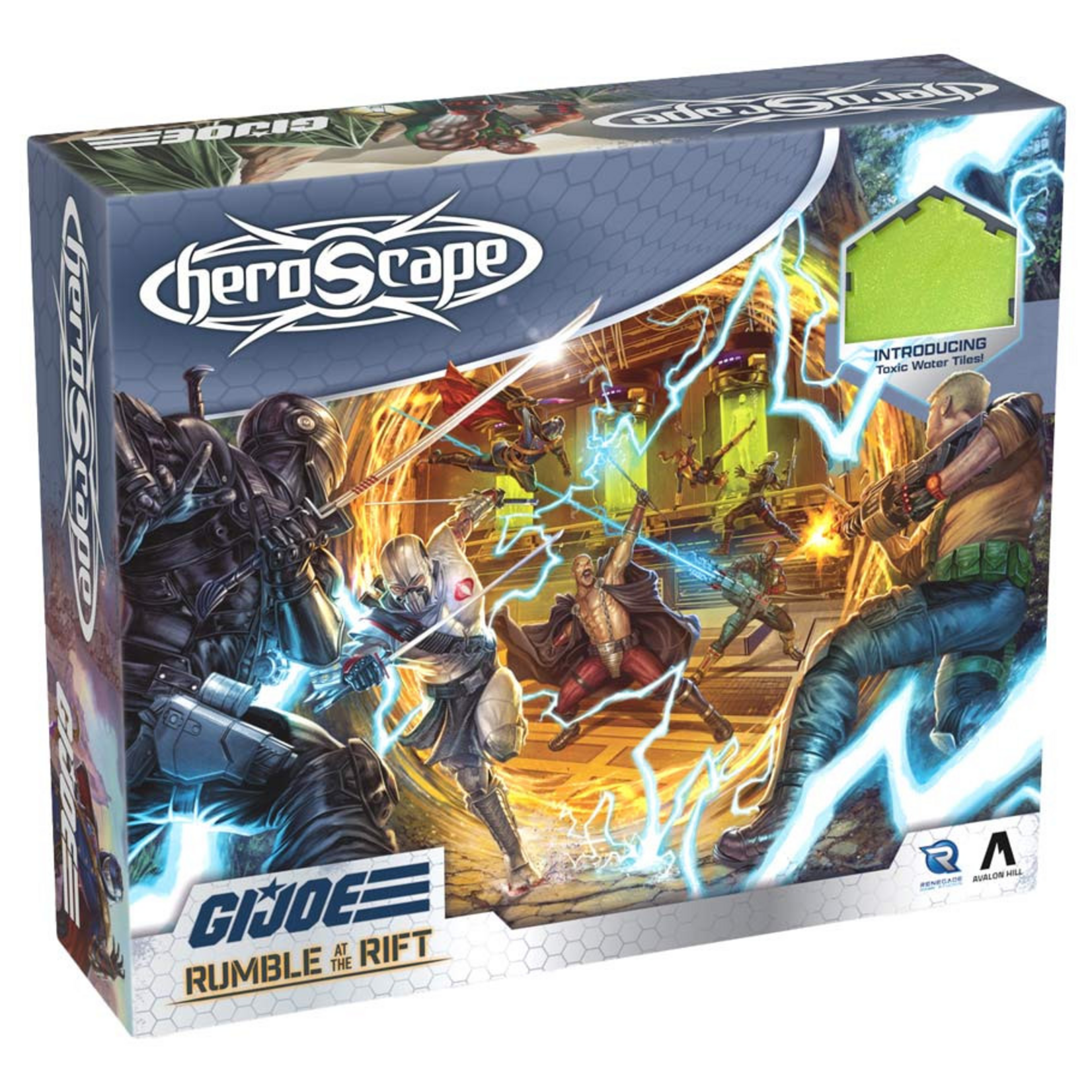Renegade Game Studios Heroscape G.I. Joe Rumble at the Rift