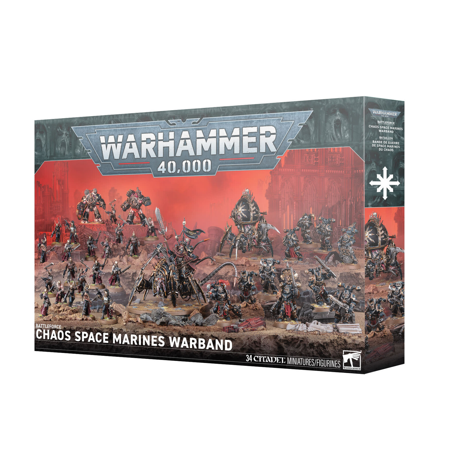 Games Workshop Warhammer 40k Battleforce Chaos Space Marines Warband