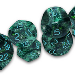 Goodman Games DCC Funky Dice Verdigris Grecian Vase Polyhedral 7 die set