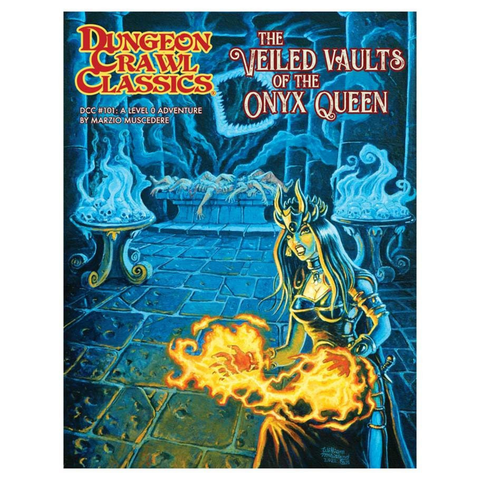 Goodman Games Dungeon Crawl Classics Adventure 101 The Veiled Vault of the Onyx Queen