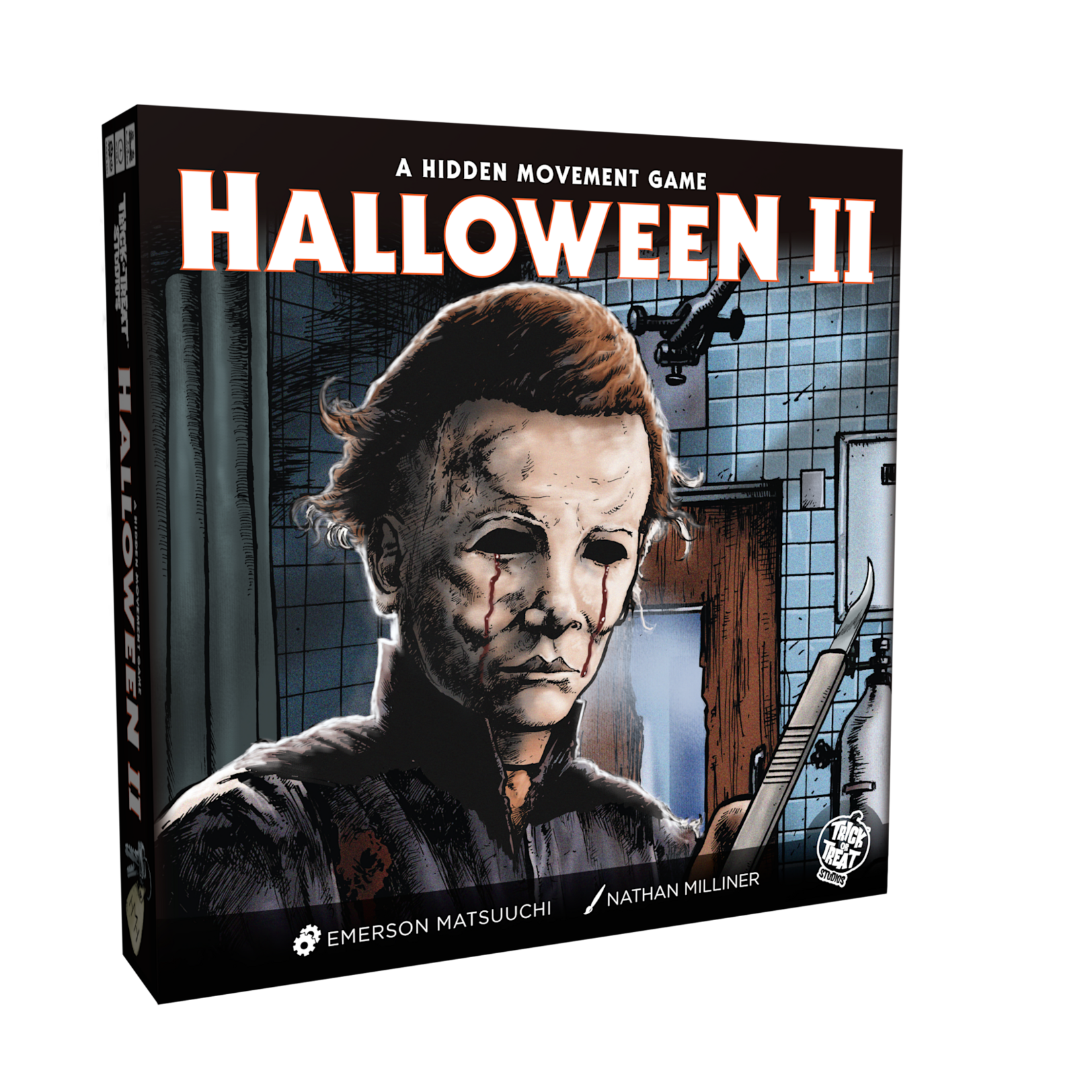 Trick or Treat Studios Halloween II a Hidden Movement Board Game
