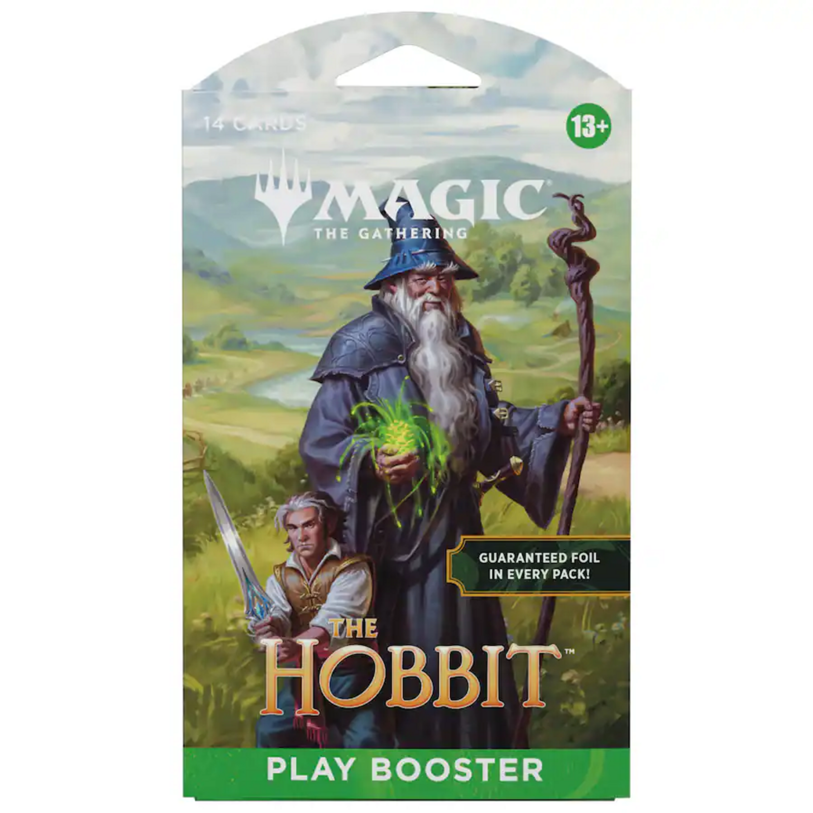 Wizards of the Coast Magic the Gathering The Hobbit Sleeved Play Booster PACK