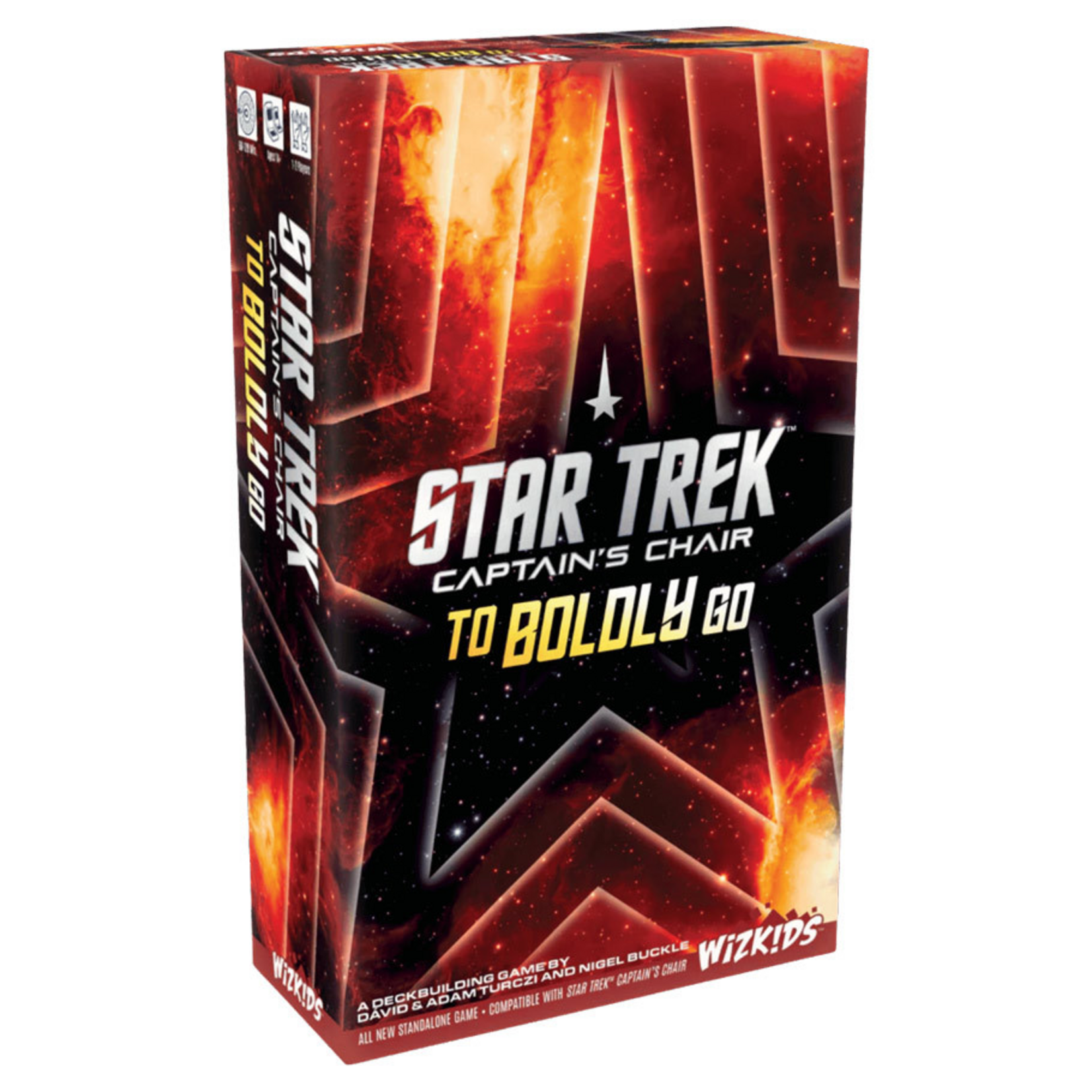 WizKids Star Trek Captain's Chair To Boldly Go