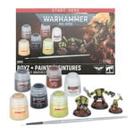 Games Workshop Warhammer Colour Warhammer 40k Orks Boyz and Paint Set
