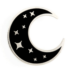 These Are Things Crescent Moon Enamel Pin