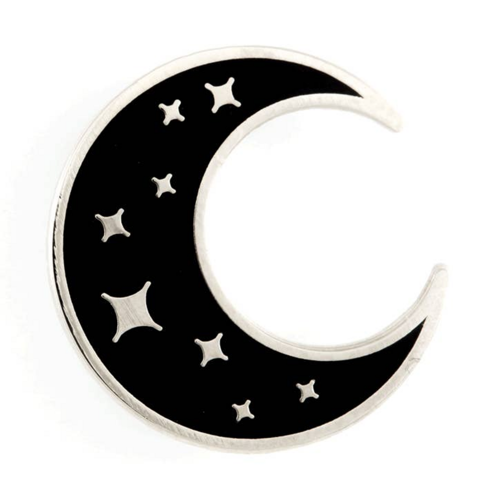These Are Things Crescent Moon Enamel Pin