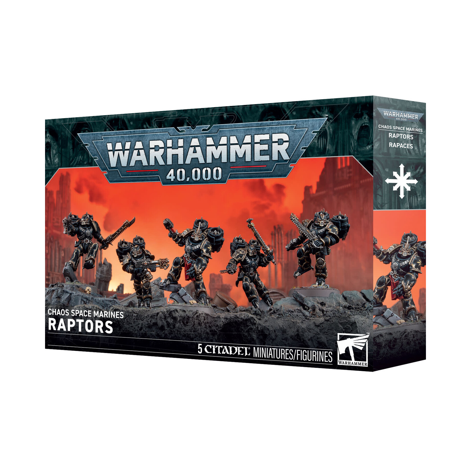 Games Workshop Warhammer 40k Chaos Space Marines Raptors