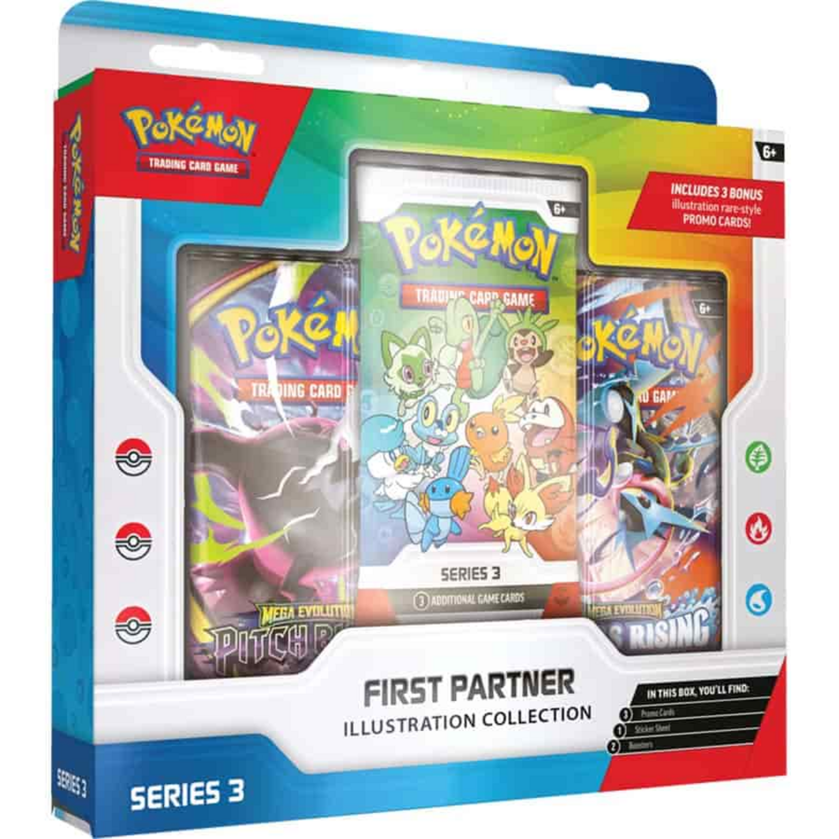 Pokemon Company International Pokemon First Partner Illustration Collection Series 3