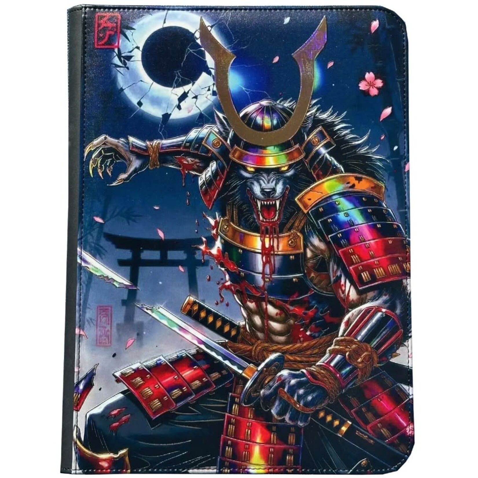 Maggot Labs Maggot Labs 9-Pocket Zippered Binder Kiba no Oni Moon-Cursed Ronin
