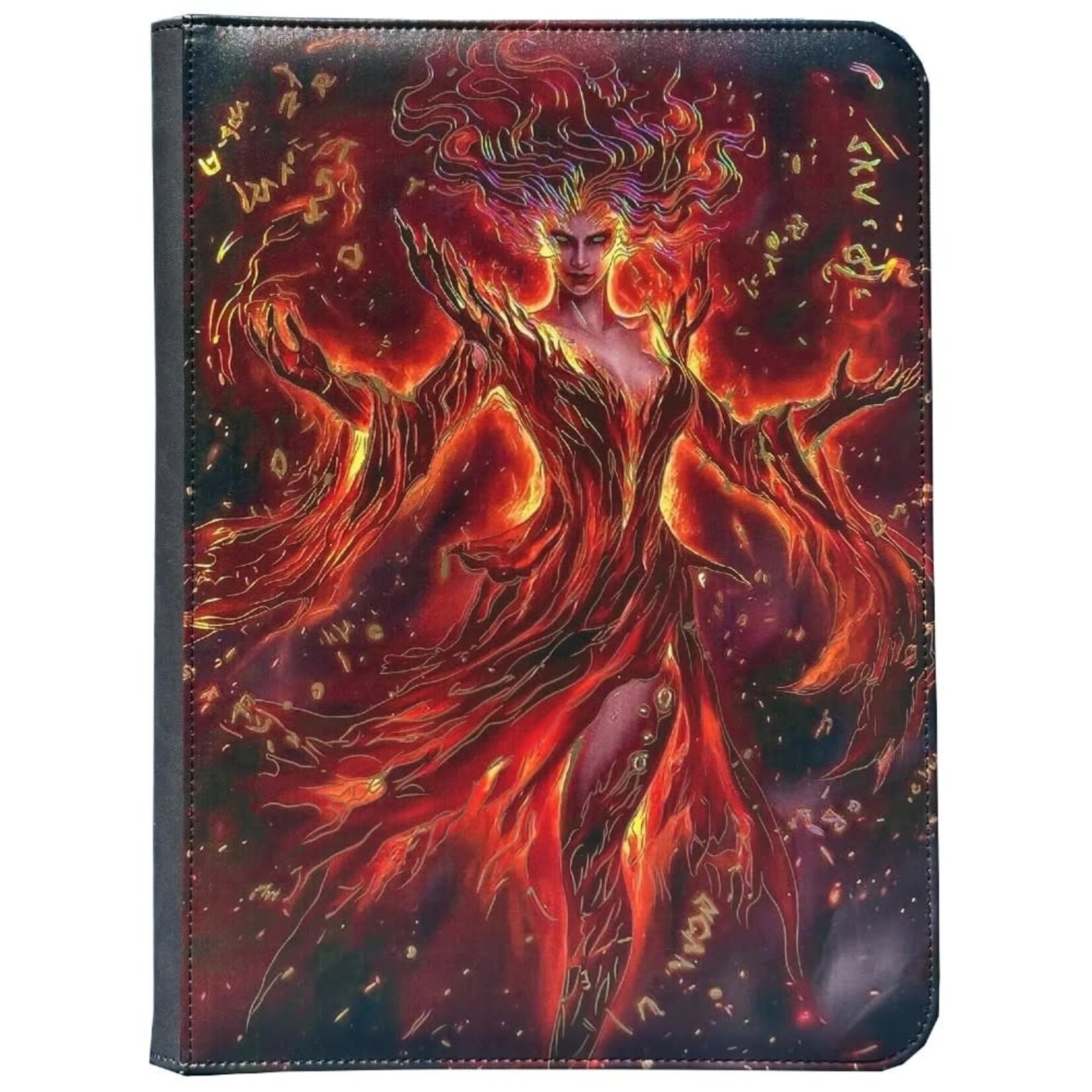 Maggot Labs Maggot Labs 9-Pocket Zippered Binder Red Sorceress