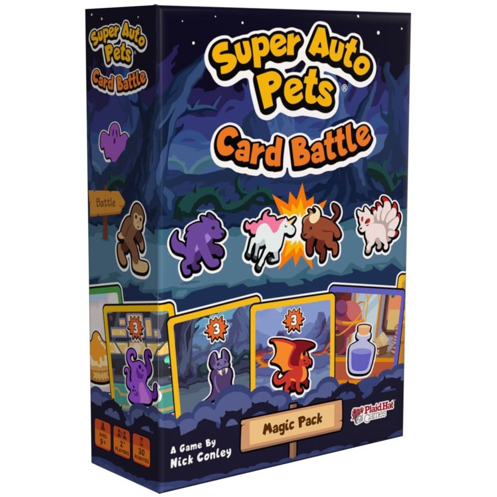 Plaid Hat Games Super Auto Pets Card Battle Magic Pack