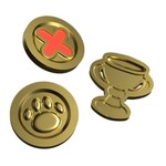 Plaid Hat Games Super Auto Pets Card Battle Metal Tokens