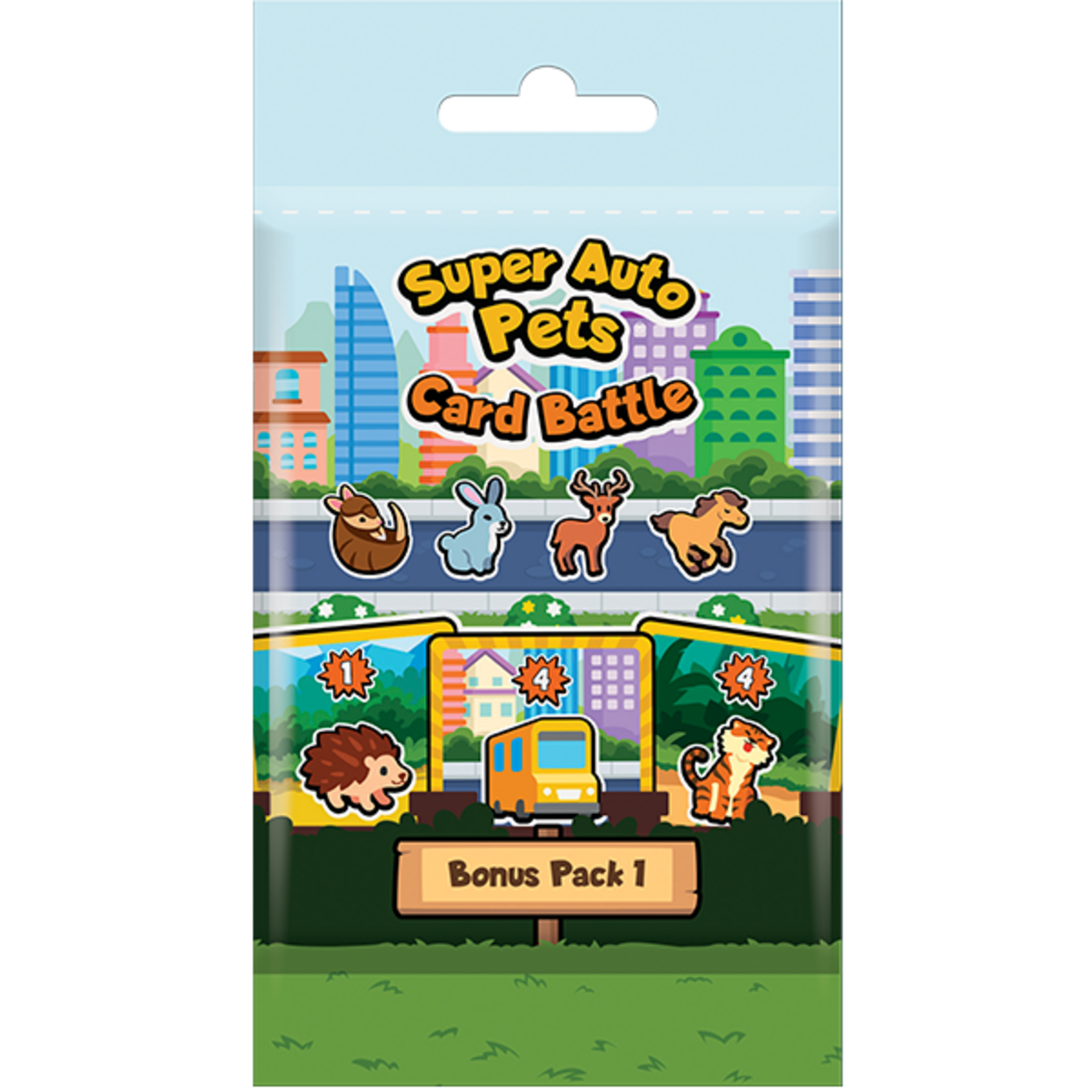 Plaid Hat Games Super Auto Pets Card Battle Bonus Pack 1