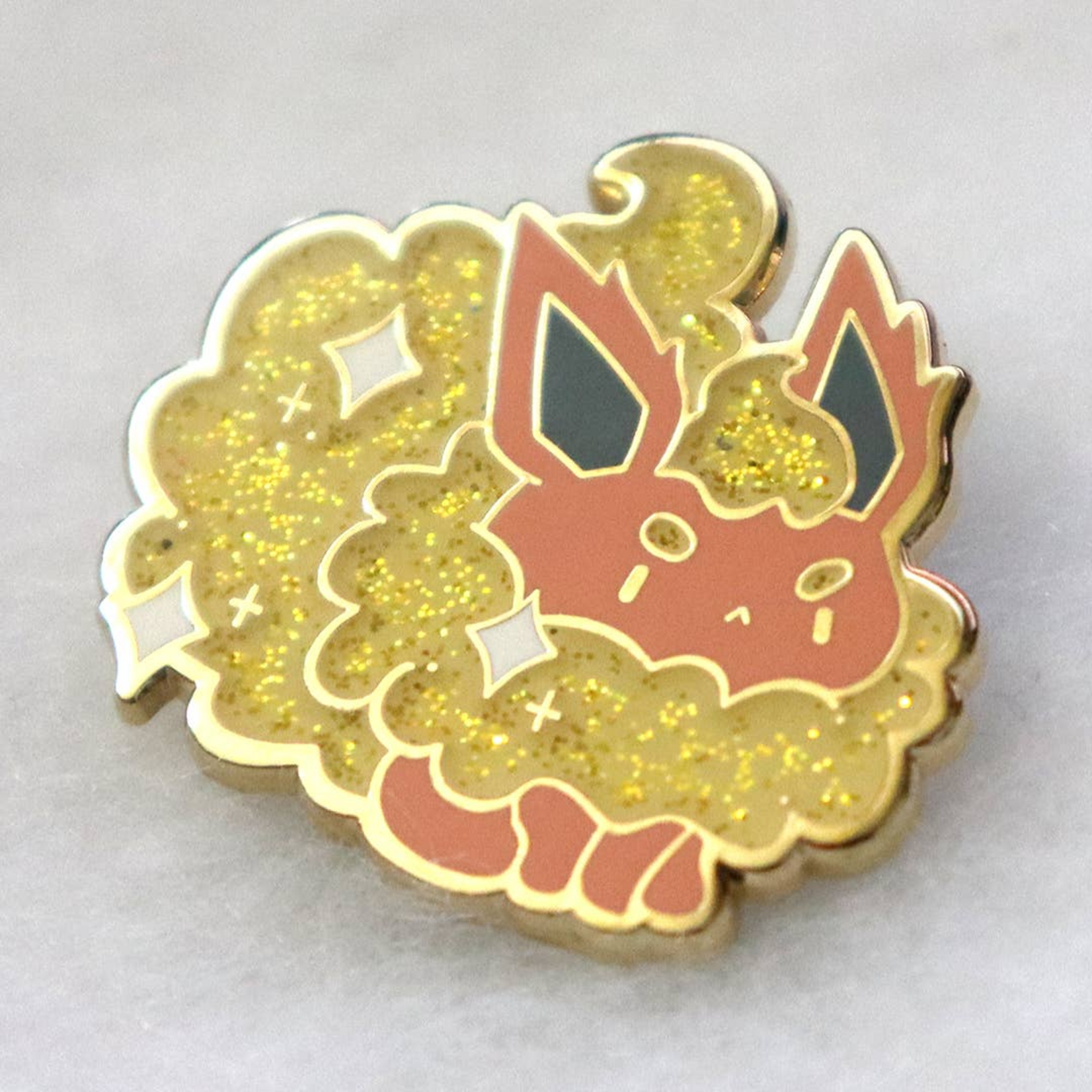 Xhilyn Fiesty Flareon Enamel Pin