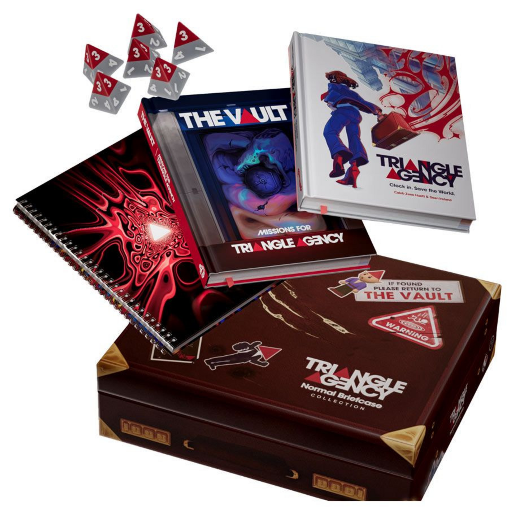 Haunted Table Games Triangle Agency Normal Briefcase Core Collection