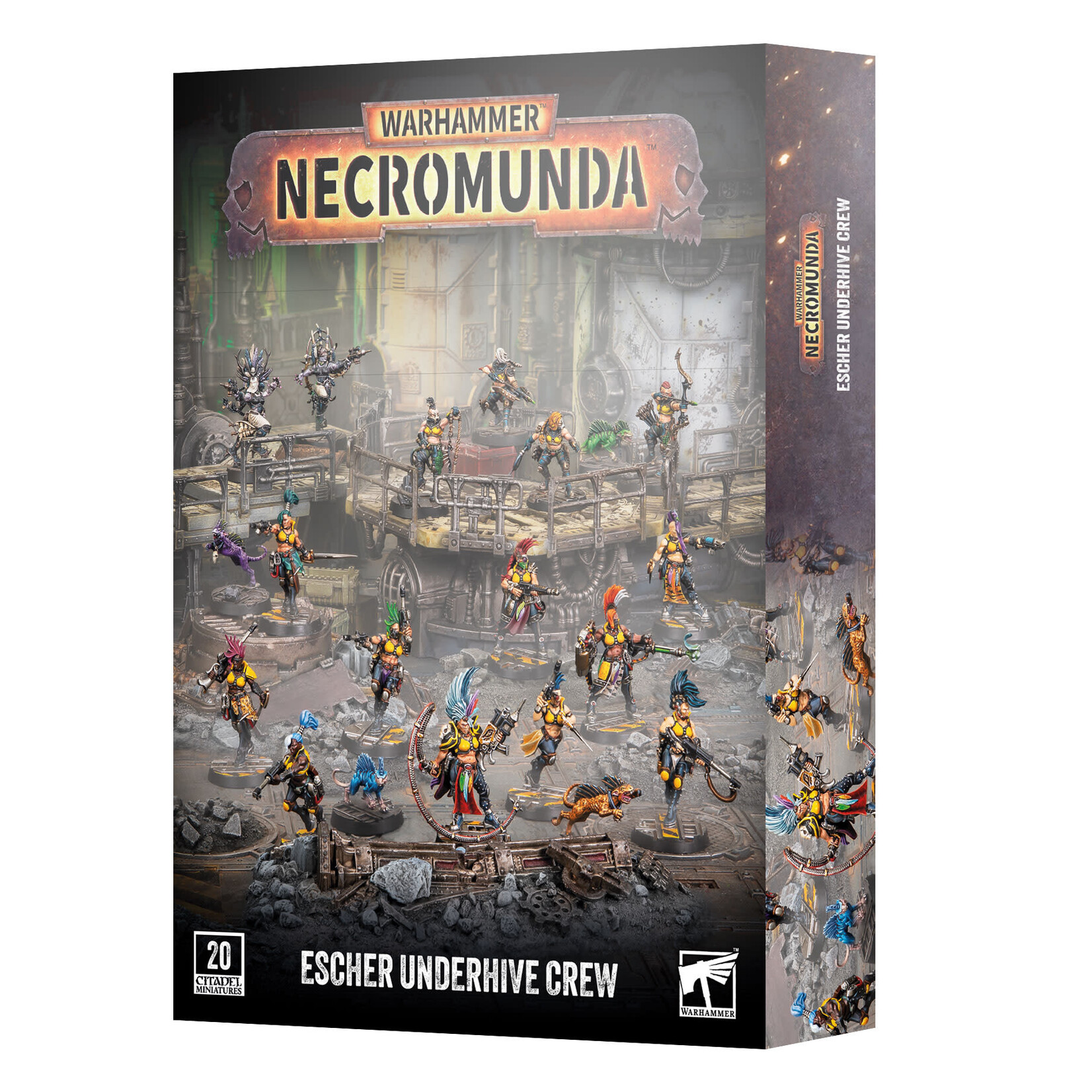 Games Workshop Necromunda Escher Underhive Crew