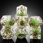 Dice Habit Liquid Core Primeval Polyhedral 7 Die Set