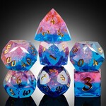 Dice Habit Faceted Sharp Edge Wanderlust Polyhedral 7 die set