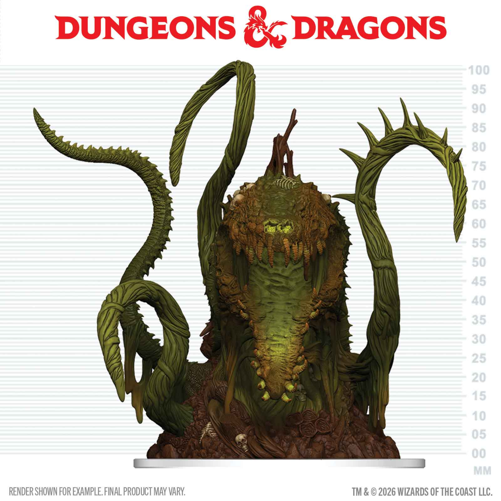 WizKids Dungeons and Dragons Icons of the Realms Spore of Moander