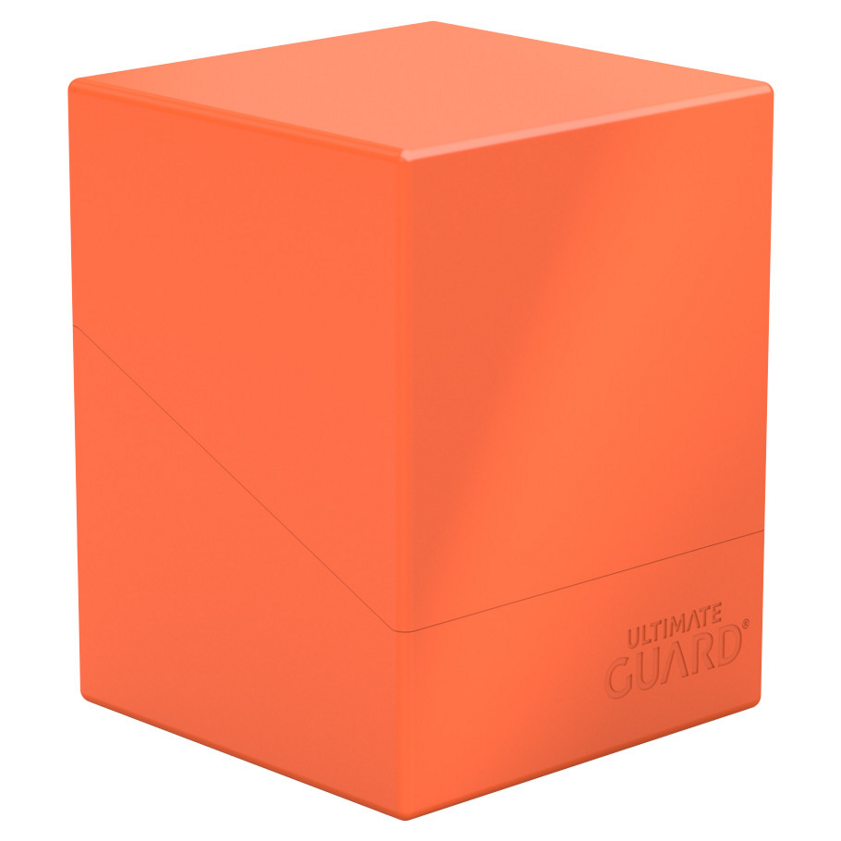 Ultimate Guard Ultimate Guard Boulder Deck Case 100+ Solid Opaque Neon Orange