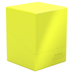 Ultimate Guard Ultimate Guard Boulder Deck Case 100+ Solid Opaque Neon Yellow
