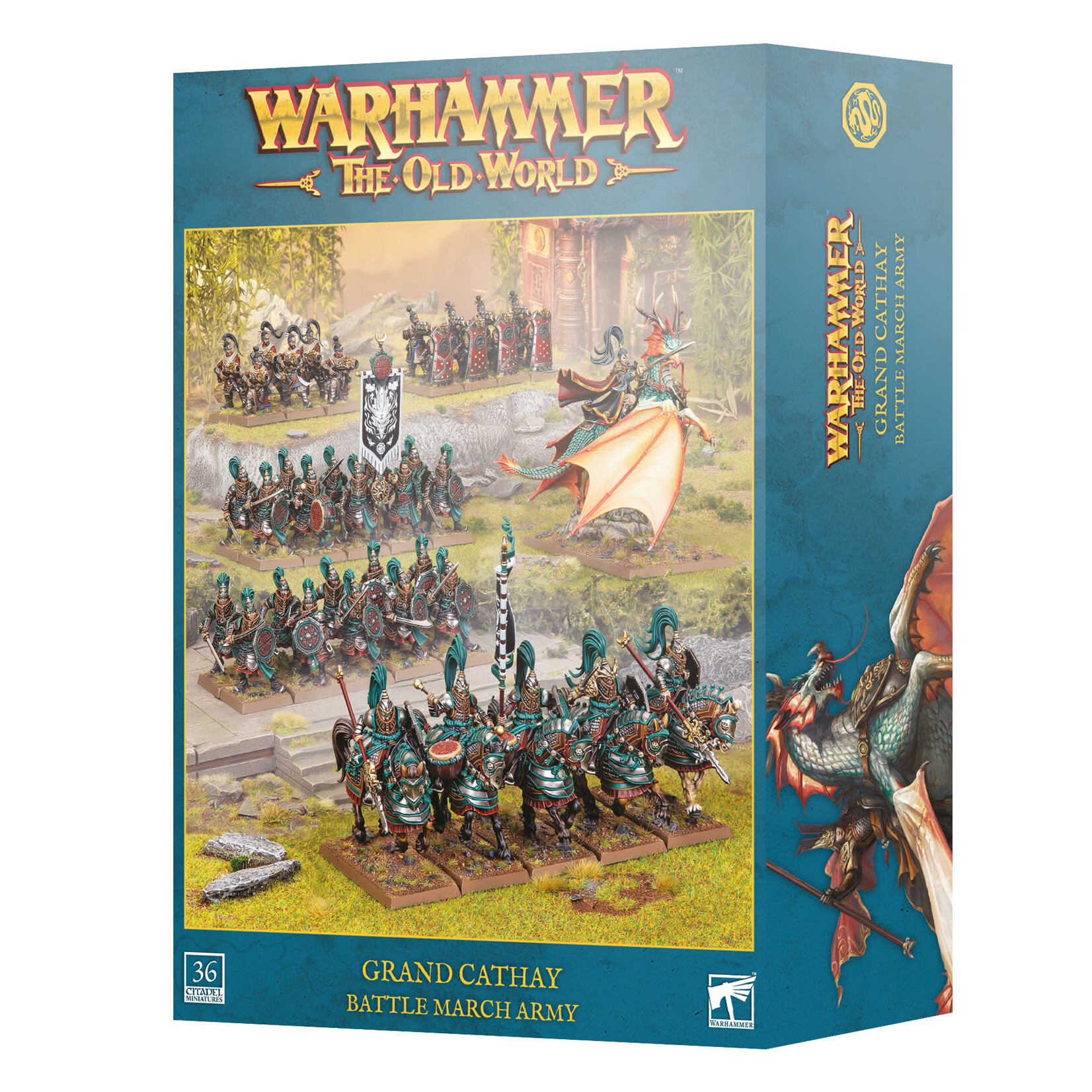 Games Workshop Warhammer The Old World Grand Cathay Battle March Army