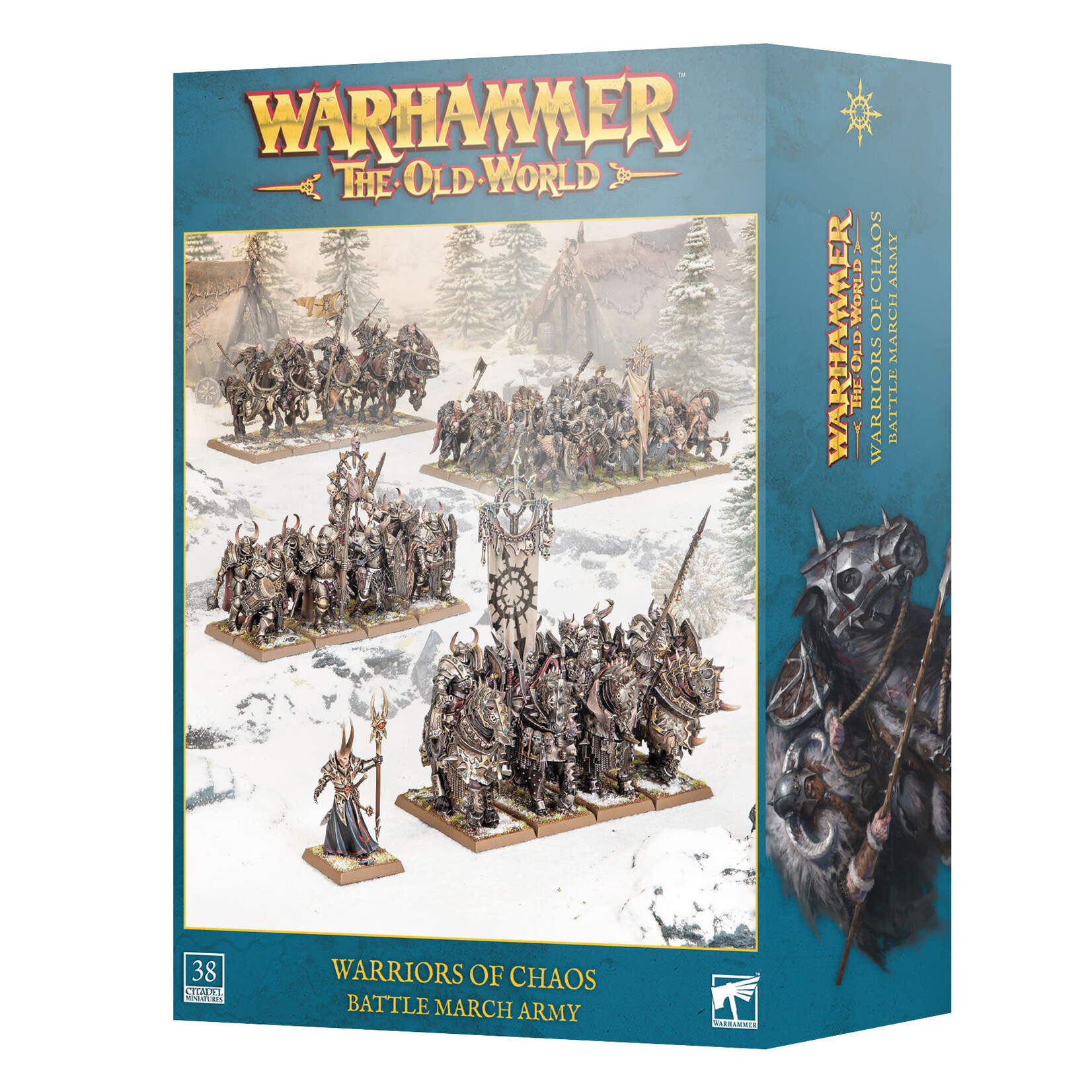 Games Workshop Warhammer The Old World Warriors of Chaos Battle March Army