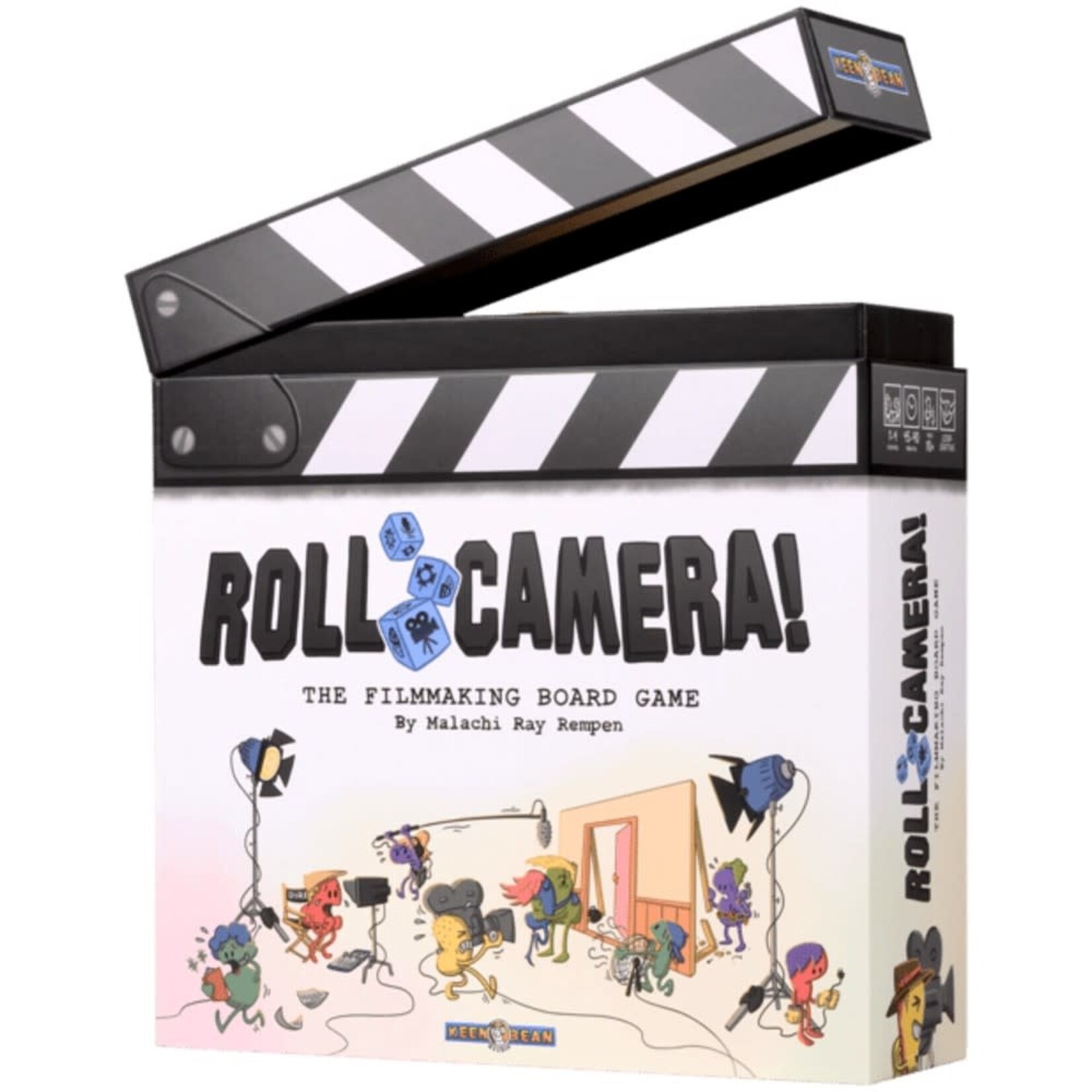 Keen Bean Roll Camera The Filmmaking Board Game